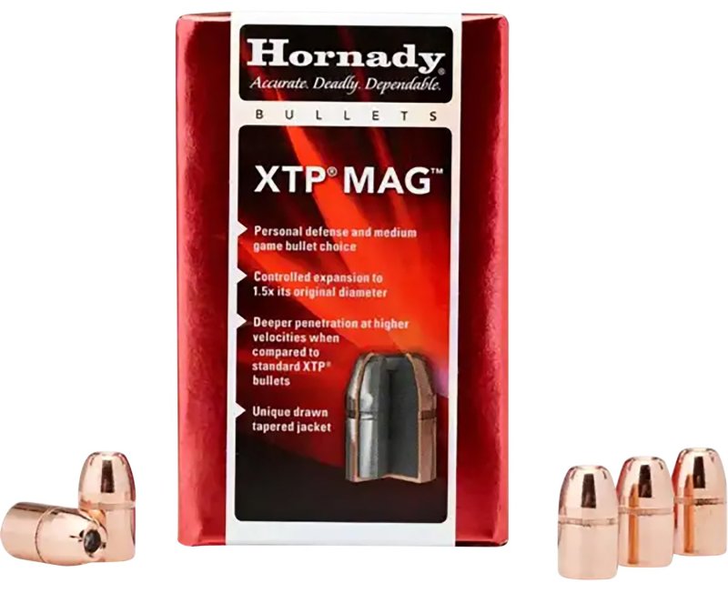 Hornady 50100 XTP Magnum .50 Caliber 350 Grain JHP Projectiles 50/ct
