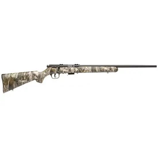 Savage Arms 26800 Mark II 22 LR Bolt Action Rifle 10+1 Capacity 21" Barrel Satin Blued Brush Camo Stock 1:16 Twist 39.5" Overall Length 5 lb Weight