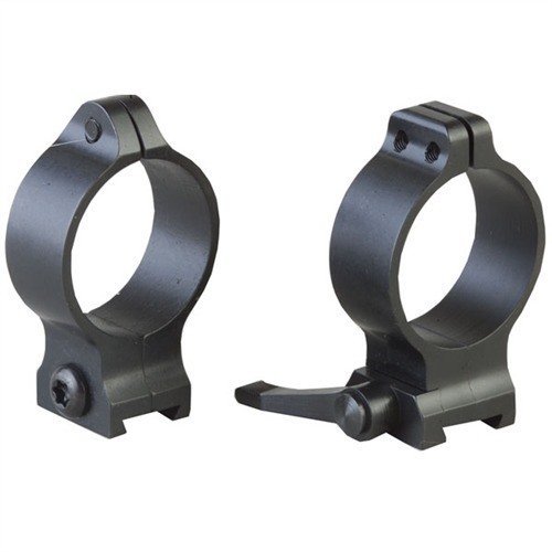 Talley 600003 30mm Low Matte Blue Quick Detach Scope Rings