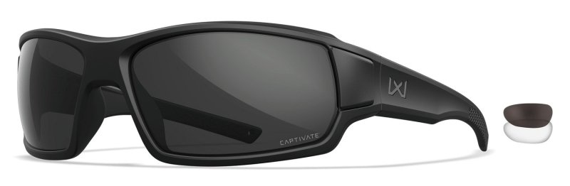 Wiley X Eyewear Breach 2.5 XL CHBRC01XL CAPT GRY/CLR/MB