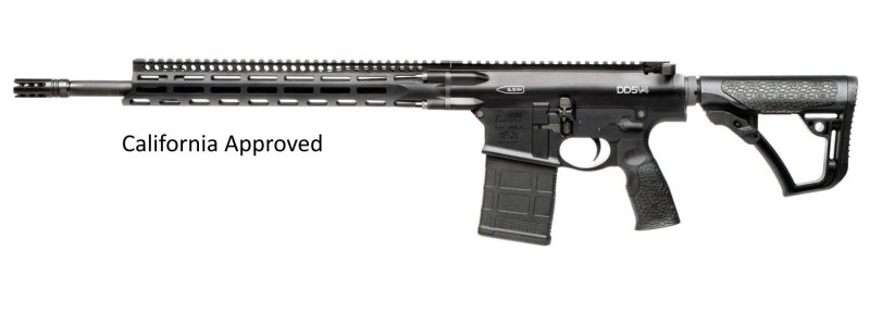 Daniel Defense 0215822207055 DD5 V4 6.5 Creedmoor 18" 10+1 CA Compliant