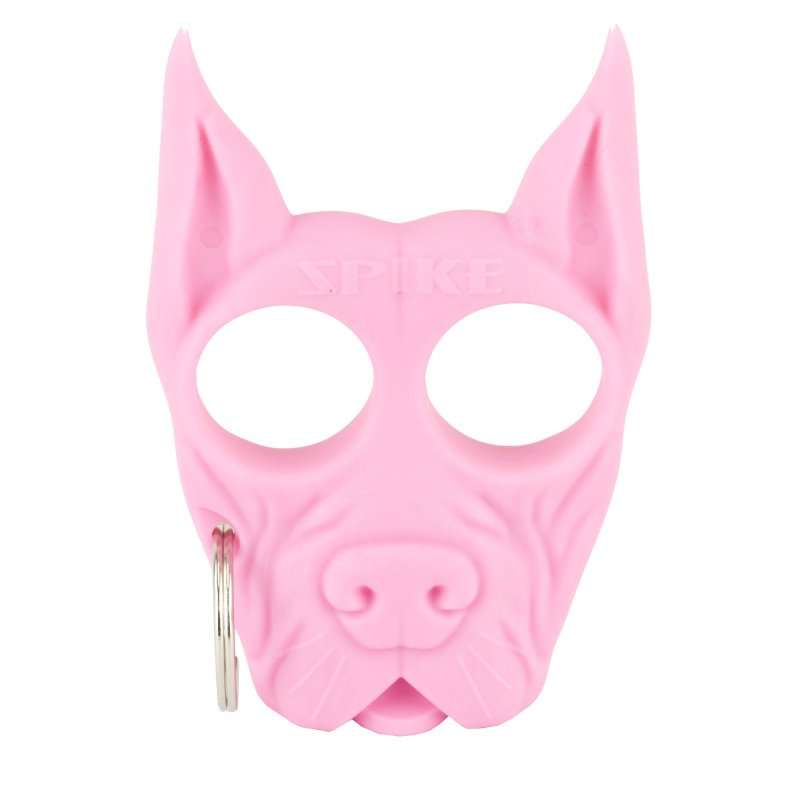 DNZ Products Spike Pink Self Defense Key Chain 3.75x2.5 In 3.75" H X 2.5"