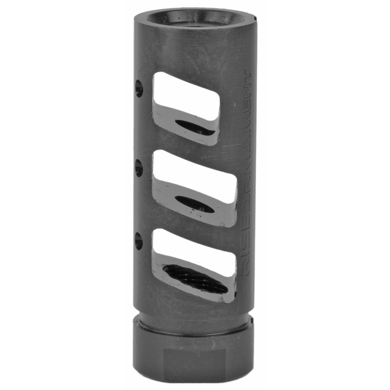 Rise Armament RA701223BLK Compensator 416R Steel 1/2"-28 TPI Black