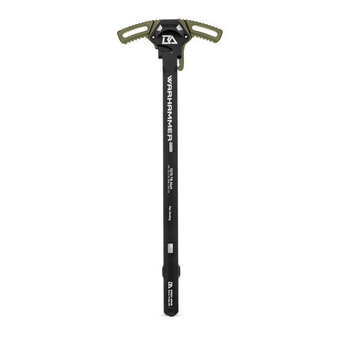 Breek Arms Warhammer Mod2 AR-10/LR-308 Ambi Charging Handle OD Green