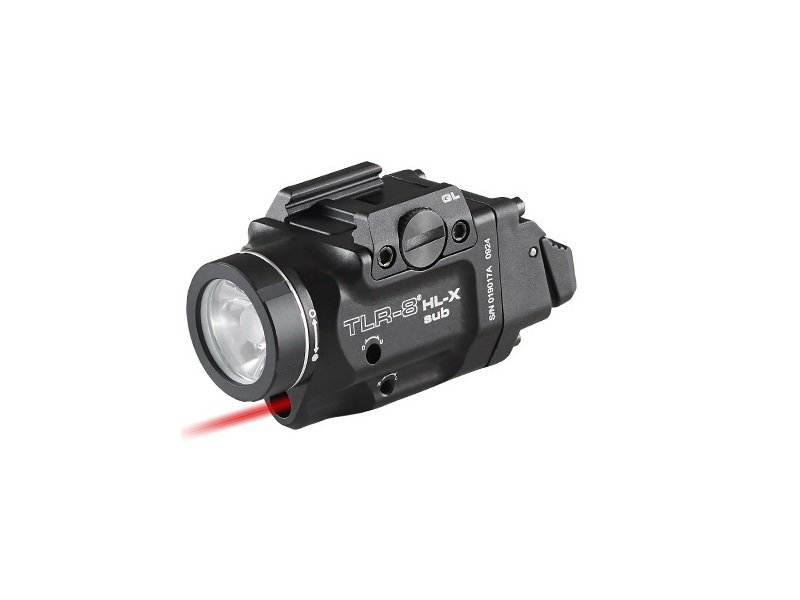 Streamlight 69467 TLR-8 Black Aluminum 1,000 Lumens Red Laser Sig P365/XL