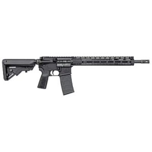 WATCHTOWER Firearms 15M, Semi-auto Rifle, AR, 223 Wylde, 16 in Barrel, A2 Flash Hider, Anodized Finish, Black, Mid Length Gas System, 13.7 in Free Float M-LOK Handguard, B5 Stock and Grip, 30 Rounds, 1 Mag T15M-556-16-BLK