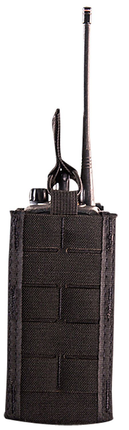 HSGI Duty Radio Holder 41RD00BK Black Nylon MOLLE Bungee