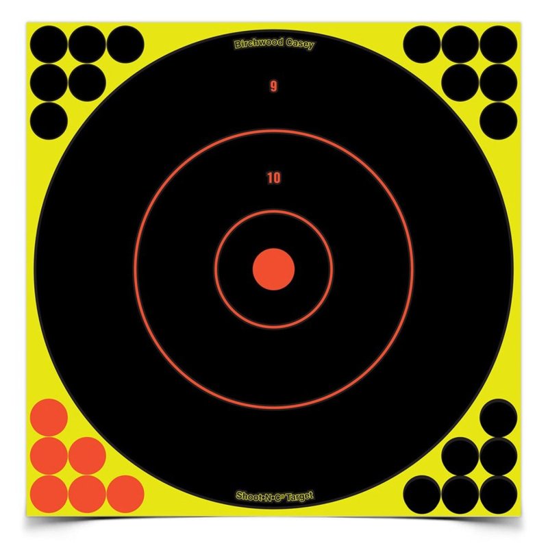 Birchwood Casey BC-34070 Shoot-N-C Bull's Eye Targets 12" 100 Pack