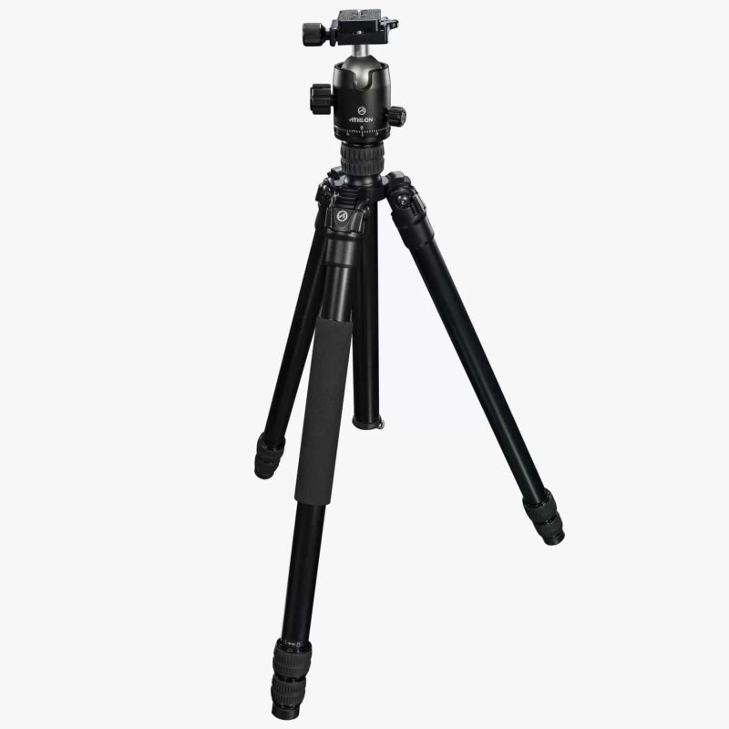 Athlon Optics Midas AL28 28mm Aluminum Tripod 17-65In Arca Ball Head