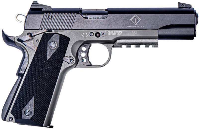ATI/GSG AD-OPS .22LR 5" Black/Grey 10RD German Sport 1911 HGA 22LR