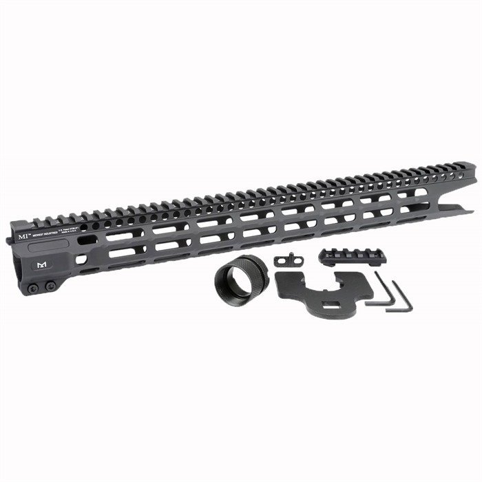 Midwest Industries MI-CRM17XR AR-15 17.5" M-LOK Hand Guard Matte Black