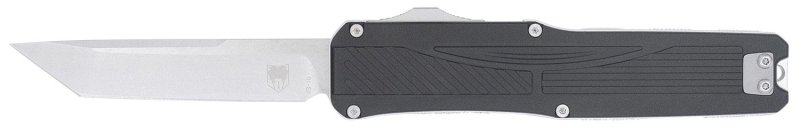 CobraTec Knives Legend EDC OTF 3.13 In Stonewashed VG-10 Black