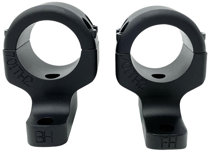 DNZ 701H2 Game Reaper 2 Scope Mount 1" Matte Black 6061-T6 Aluminum