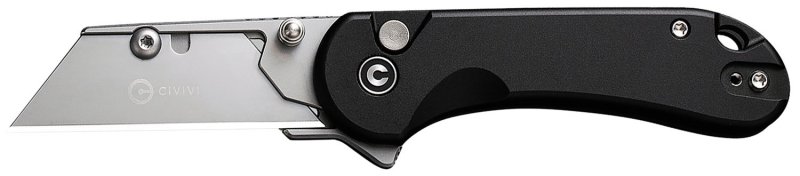 CIVIVI C23039B1 Utility Knife Elementum 2.26" Black + 3 Extra Blades