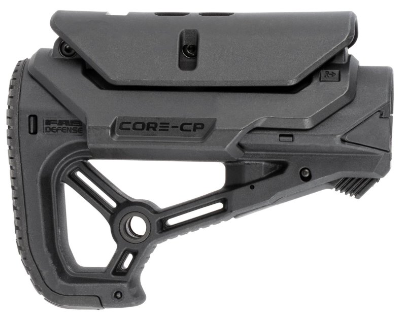FAB Defense FXGLCORESCP AR-15/M4 Adjustable Cheek Rest Black