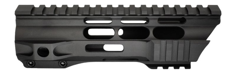 JE MACHINE PS-223MLK7GBLK-NAR 7" AR15 MLOK CLAMP