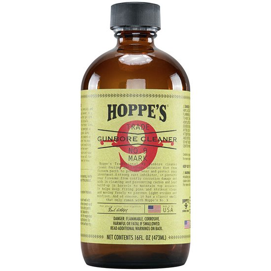 HOP #9 Gun Bore Cleaner 16oz 6pk Glass Bottles