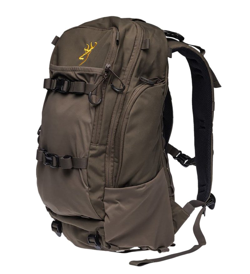 Browning 12913098 Whitetail 1300 Nylon Backpack, Brown, 20L, YKK Zipper