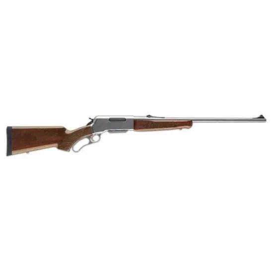 Browning BLR Lightweight 6.5 Creedmoor 4+1 20" Matte Stainless Barrel, Matte Nickel Alloy Receiver, Grade 1 Gloss Black Walnut Pistol Grip Stock, Optics Ready