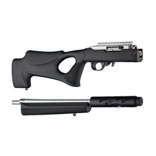 Hogue Ruger 10/22 Takedown Thumbhole Rubber Stock Black