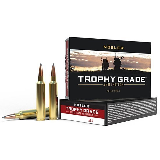 Nosler Trophy Grade Long Range 26 Nosler 150gr Brass 20 Rounds