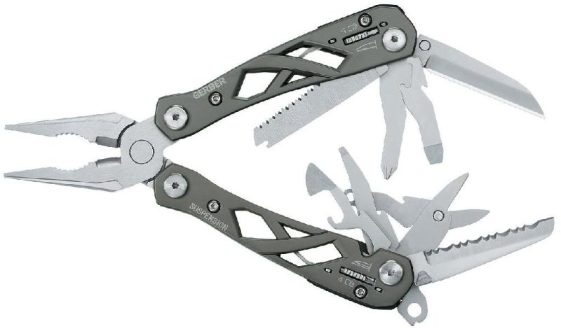 GERBER 22-01471 Suspension Multi-Plier 12-Tool 6.00" Nylon Sheath