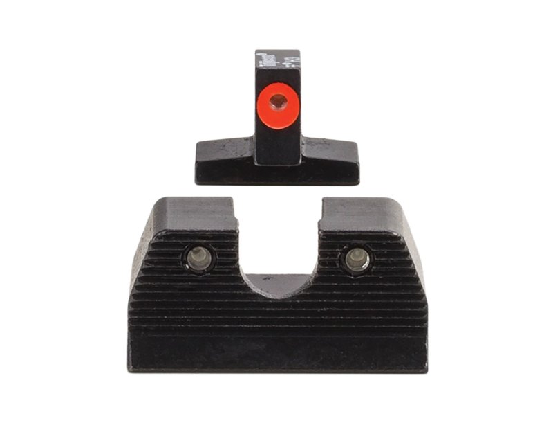 Trijicon 600891 HD XR Night Sight Set Green Tritium Orange Outline Front