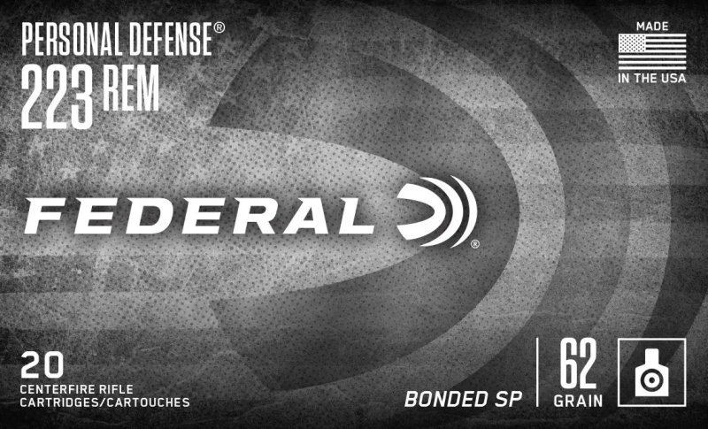 Federal TCB223SP 223 62GR Bonded SP 20Rd Premium Ammo
