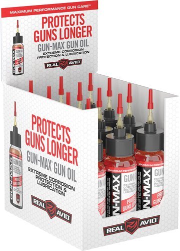 Real Avid AVGMGO1L Gun Max Oil 1oz Premium Cleaner