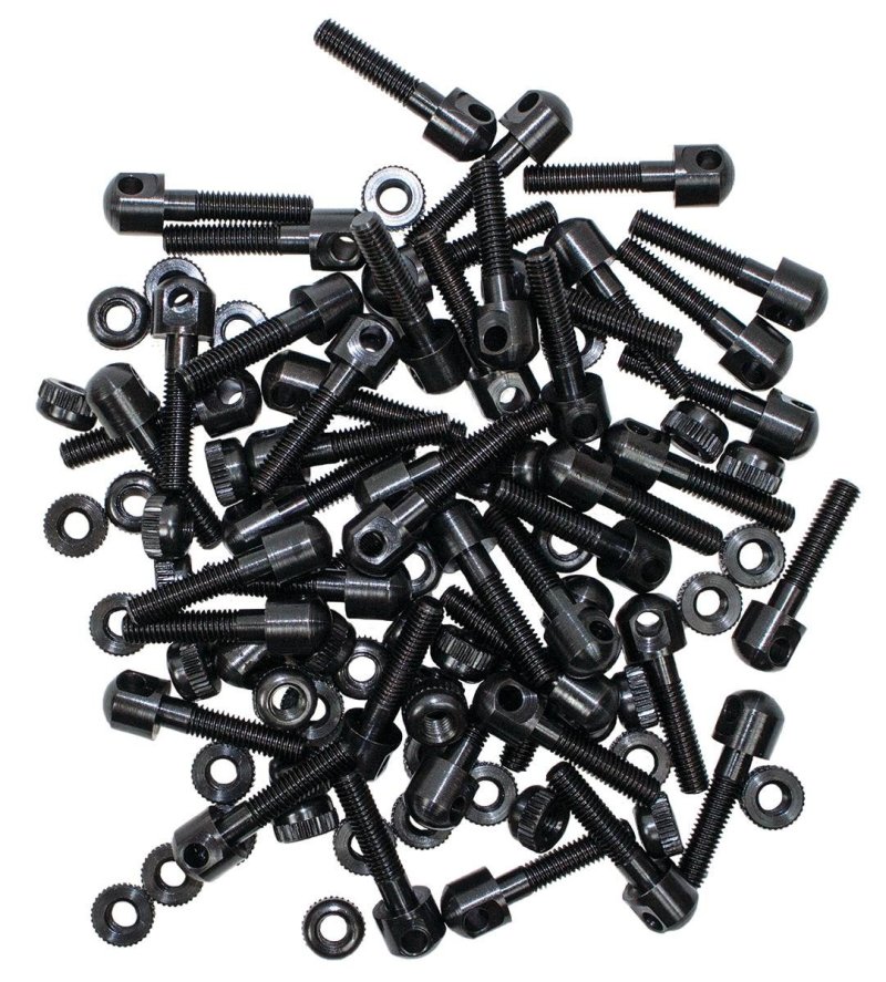 GrovTec GTHM54 7/8" Machine Screws Swivel Studs & Nuts, 48 Count