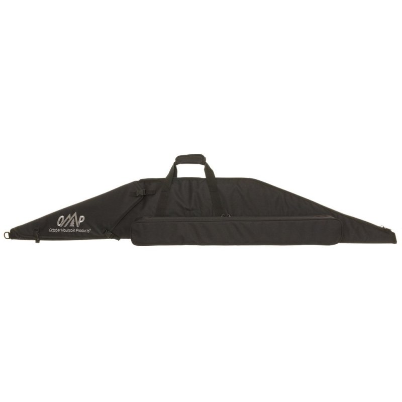 October Mountain 13036 Recurve Case 64In 600D Black 3-Buckle Flap