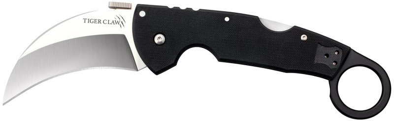 Cold Steel CS22C Tiger Claw 3.5" S35VN Blade G10 Handle Folding Knife