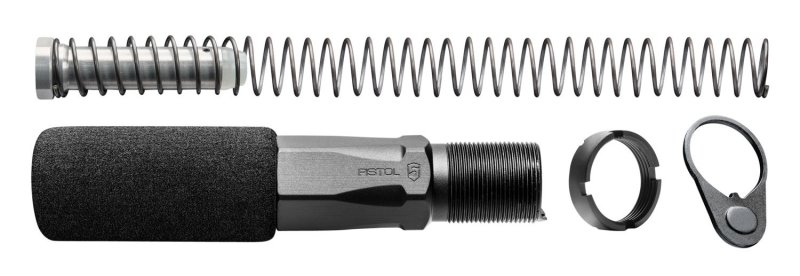 B5 SYSTEMS HEX2C Buffer Tube Assembly Black Aluminum AR-Pistol HEX-2