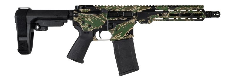 Shark Coast Tiger Stripe AR 5.56 NATO 10.5 In SCC07305TGR-P