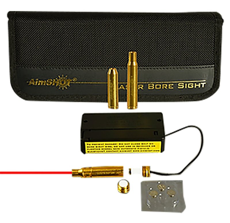 AimShot MBSKIT1 Modular Rifle Boresighter Kit BS223/AR243/AR3006 Brass