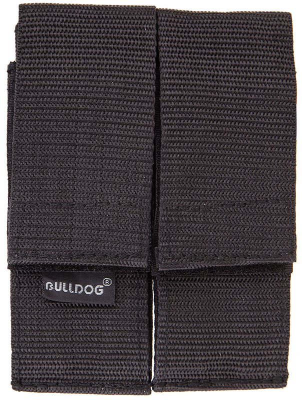 Bulldog WMAGL 545 Double Magazine Holder Black Nylon Belt Loop
