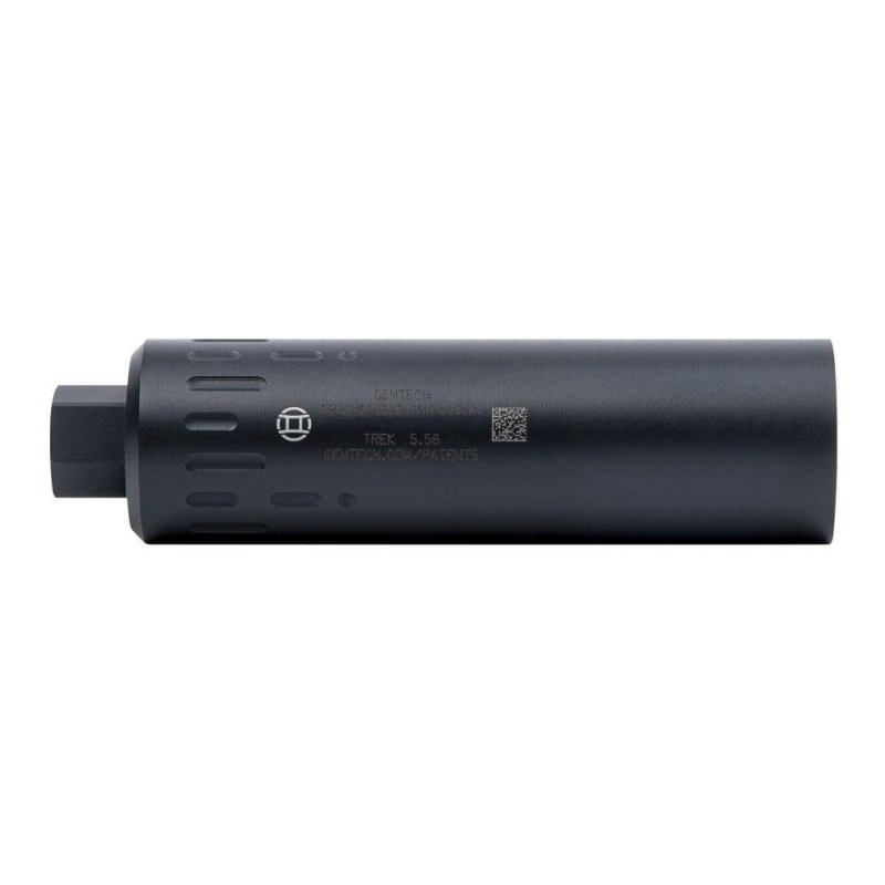 Gemtech Trek Suppressor 5.56mm NATO 5.7in Black Cerakote 17-4 Stainless Ste
