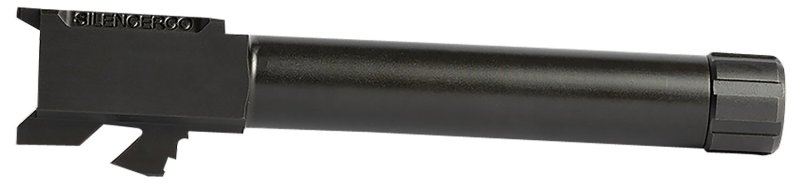 SilencerCo AC2024 Threaded Barrel 5.10" 45 ACP Black Nitride Steel