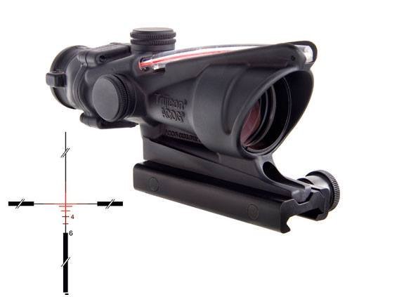 Trijicon ACOG TA31-CH 4x32mm .223 Rem Red Crosshair 5.8in Black Finish
