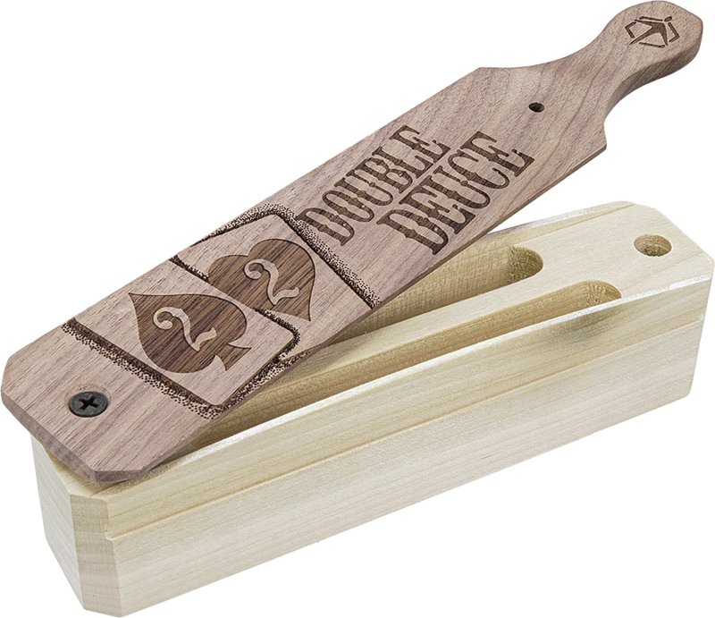 Hunters Specialties HS-DTBC Double Deuce Box Call Walnut
