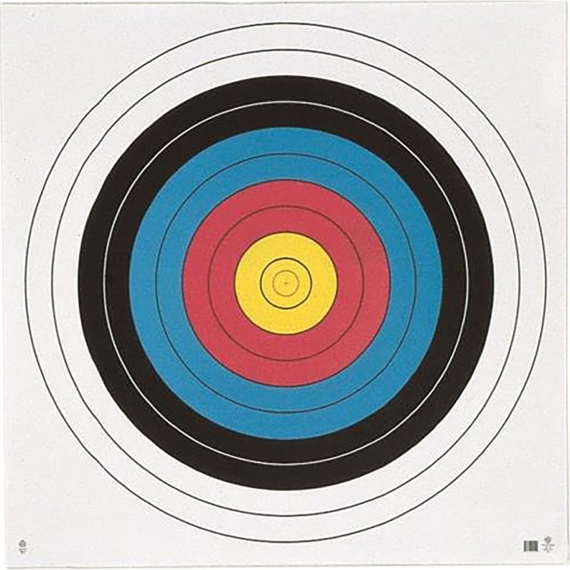 Maple Leaf Press TA-80 Target Face 80cm 10-Ring WA Archery 12 Pack