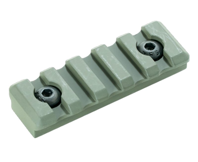 Timber Creek M5SPROD M-LOK 3 Slot Picatinny Rail OD Green Aluminum