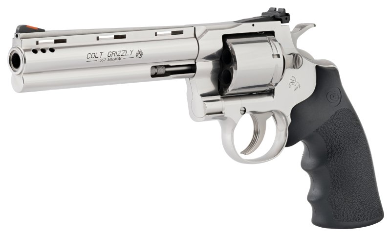 Colt Grizzly .357 Mag 6 In Stainless Unfluted Ported Shooters