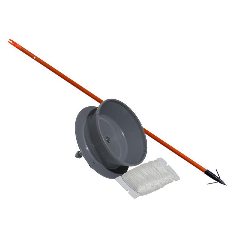 Fin-Finder Raider 32 In Arrow Drum Reel Bowfishing Package
