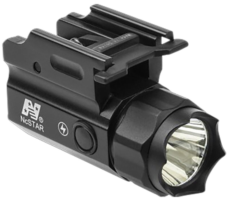 NcSTAR ACQPTF 150 Lumens Compact QR Flashlight Black Strobe Cree