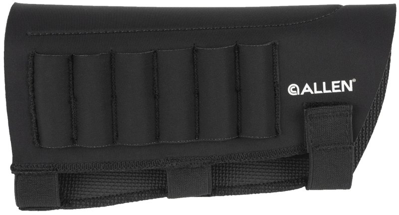 Allen Company Buttstock Shell Holder Black Neoprene 223-300 Win 6Rd