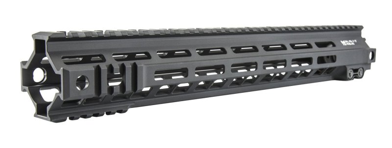 Geissele 05315B 15" Super Modular Rail MK4 M-LOK Black 6061-T6 Aluminum