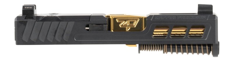 Zaffiri G43 Slide Optics Ready Black Gold Finish