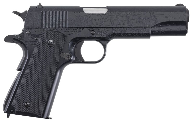 Auto Ordnance 1911BKOC7R .45 ACP 7Rd Betsy Ross Flag