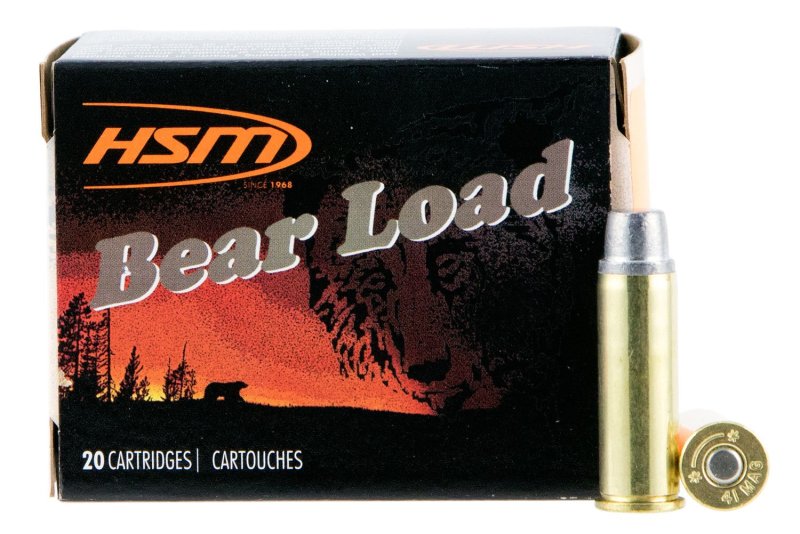 HSM Ammunition 414N20 .41 Rem Mag 230gr Semi-Wadcutter 20rd Box